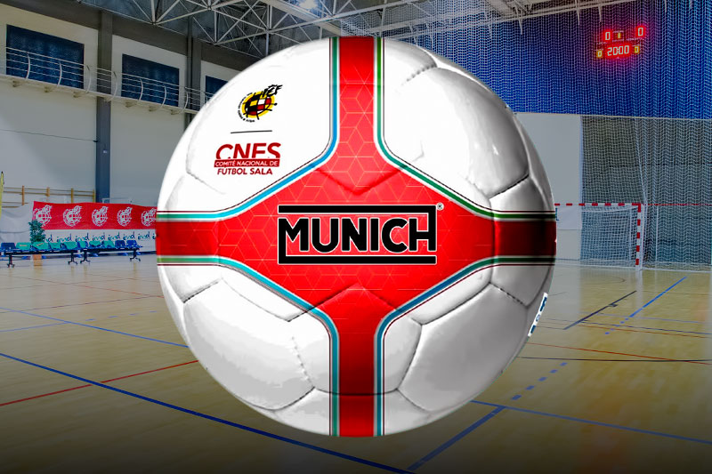 El Munich Hera Indoor, balón oficial Segunda División B de Fútbol Sala