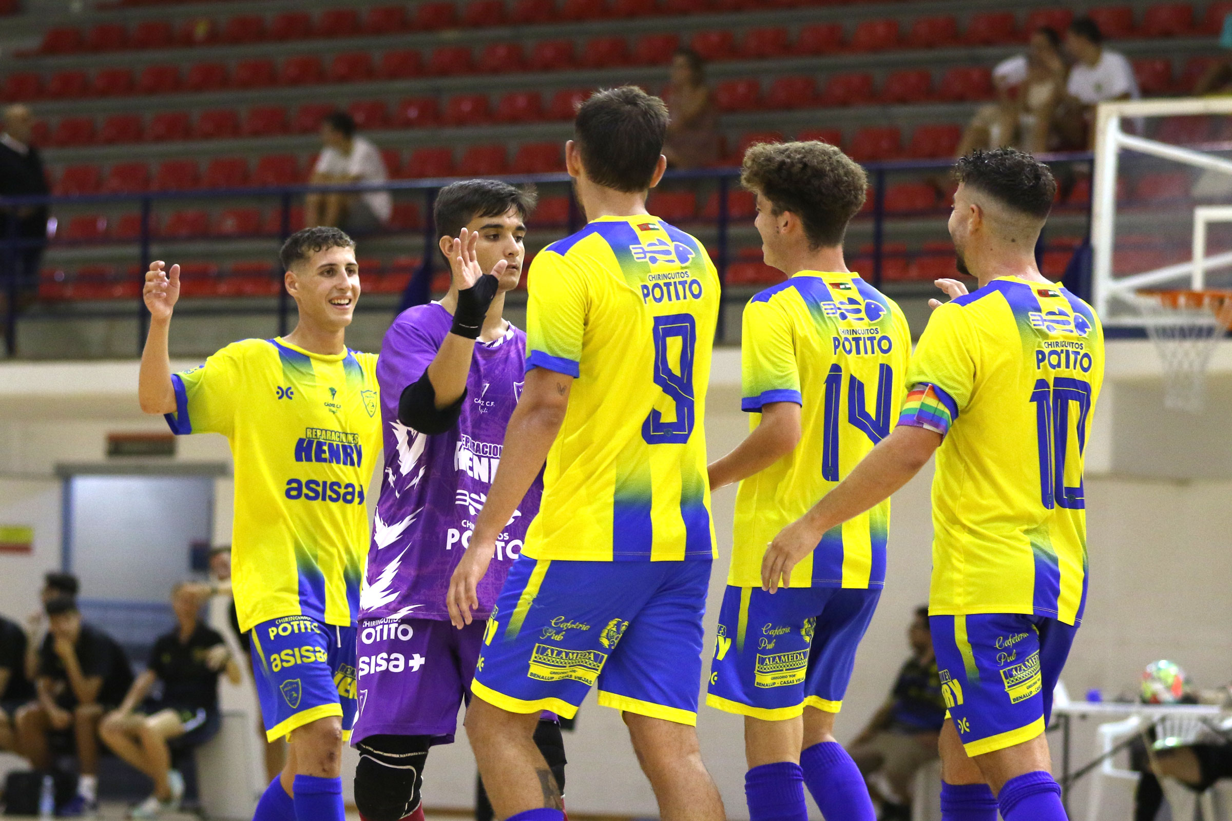 Partido amistoso en la UCA, Cádiz Club de Fútbol